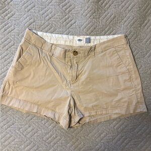 Old Navy Women's Tan Chino Shorts